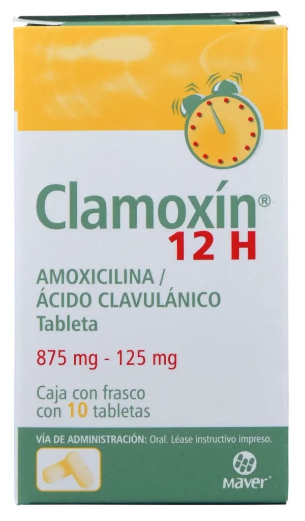 CLAMOXIN 875 MG/125 MG 14 TABS