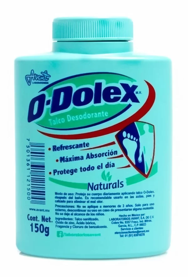 TALCO O-DOLEX VERDE 150 G.